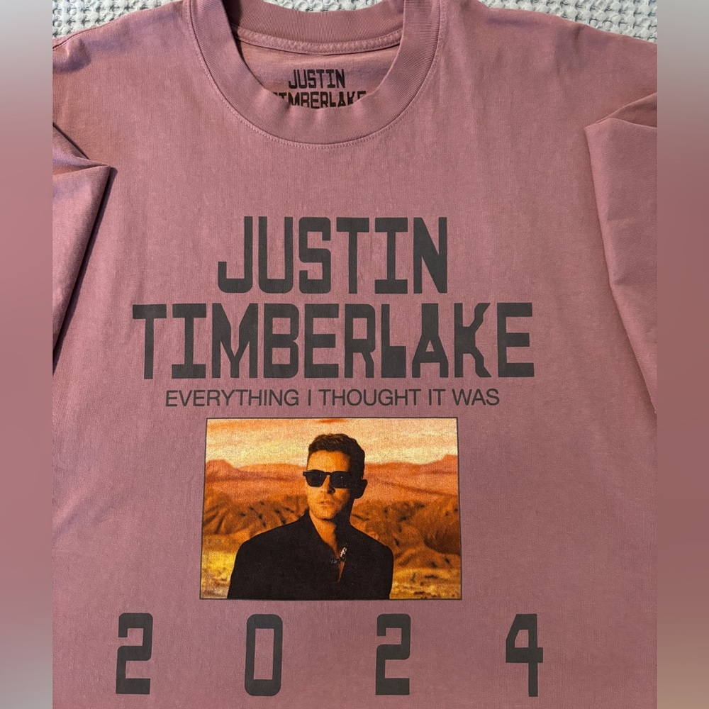 Justin Timberlake 2024 tshirt